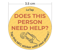 Le Tap Pack (2 stickers)