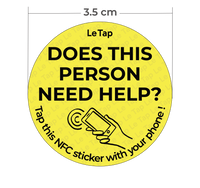 Le Tap Pack (2 stickers)